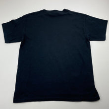 Load image into Gallery viewer, Boys GILDAN, dark navy cotton t-shirt / top, skull, Sz: M, armpit to armpit: 40cm, GUC, size 10-12,  