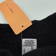 Load image into Gallery viewer, Girls Target, tiered viscose / linen skirt, elasticated, L: 31cm, NEW, size 7,  