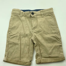 Load image into Gallery viewer, Boys B Collection, stretch cotton chino shorts, adjustable, EUC, size 5,  