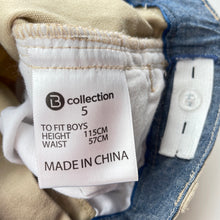 Load image into Gallery viewer, Boys B Collection, stretch cotton chino shorts, adjustable, EUC, size 5,  