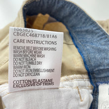 Load image into Gallery viewer, Boys B Collection, stretch cotton chino shorts, adjustable, EUC, size 5,  