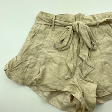 Load image into Gallery viewer, Girls Stevie &amp; Me, lined lightweight cotton shorts, elasticated, GUC, size 8,  