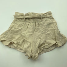 Load image into Gallery viewer, Girls Stevie &amp; Me, lined lightweight cotton shorts, elasticated, GUC, size 8,  