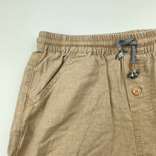 Load image into Gallery viewer, Boys KID, linen / cotton shorts, elasticated, GUC, size 7,  