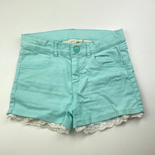Load image into Gallery viewer, Girls H&amp;M, stretch cotton shorts, adjustable, FUC, size 7,  