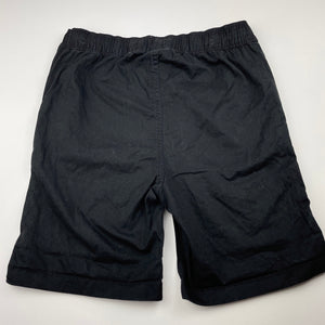 Boys Anko, lightweight stretch cotton shorts, elasticated, sharks, EUC, size 12,  