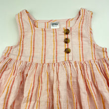Load image into Gallery viewer, Girls Anko, lightweight cotton summer dress, FUC, size 2, L: 46cm