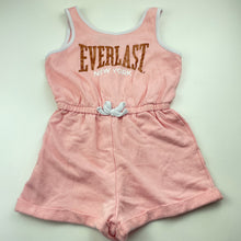 Load image into Gallery viewer, Girls Everlast, pink casual playsuit, GUC, size 10,  