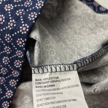 Load image into Gallery viewer, Girls Milkshake, navy cotton casual summer dress, GUC, size 8, L: 70cm