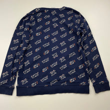 Load image into Gallery viewer, Girls Target, stretchy navy long sleeve top, GUC, size 6,  