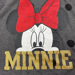 Girls Disney, Minnie Mouse long sleeve t-shirt / top, EUC, size 9,  