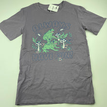 Load image into Gallery viewer, Boys Cotton On, purple cotton t-shirt / top, NEW, size 9-10,  