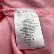 Load image into Gallery viewer, Girls Jona Michelle, lined lightweight long sleeve peplum top, EUC, size 6,  