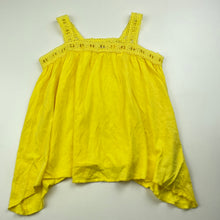 Load image into Gallery viewer, Girls Zara, yellow summer top, GUC, size 5,  