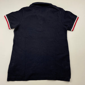 Boys Giorgano Jnr, navy polo shirt top, FUC, size 4-5,  