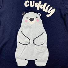 Load image into Gallery viewer, Girls Tilt, navy cotton pyjama t-shirt / top, GUC, size 4,  