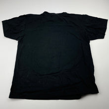 Load image into Gallery viewer, Boys VAGUCE T-shirts, black cotton t-shirt / top, Nde Kelly, L: 47cm, armpit to armpit: 41cm, GUC, size 10,  