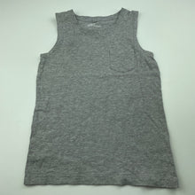 Load image into Gallery viewer, Boys Anko, grey marle singlet / tank top, FUC, size 7,  