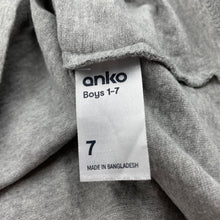 Load image into Gallery viewer, Boys Anko, grey marle singlet / tank top, FUC, size 7,  