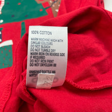 Load image into Gallery viewer, Boys Anko, red cotton Christmas t-shirt / top, EUC, size 7,  