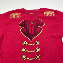 Load image into Gallery viewer, Boys Fruit of the Loom, red cotton t-shirt / top, GUC, size 7-8,  