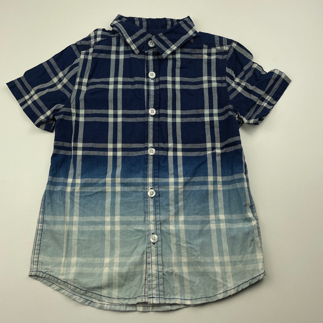 Boys Milkshake, lightweight cotton short sleeve shirt, EUC, size 4,  