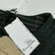 Load image into Gallery viewer, Girls CTCH, dark green long sleeve tunic top, L: 50cm, armpit to armpit: 31cm, NEW, size 6-7,  