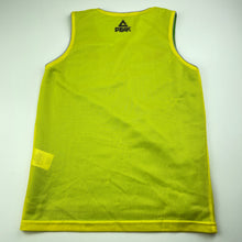 Load image into Gallery viewer, Boys PEAK Sport, reversible green / yellow basketball top, GUC, size 8,  