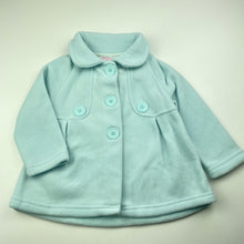 Load image into Gallery viewer, Girls Mango, blue fleece jacket / coat, L: 35cm, FUC, size 2,  