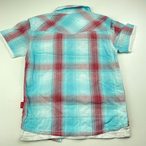 Boys Pumpkin Patch, all-in-one cotton shirt / t-shirt, FUC, size 4,  
