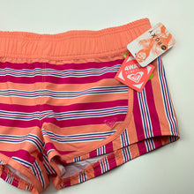 Load image into Gallery viewer, Girls Roxy, lightweight stretch board shorts, elasticated, EUC, size 14,  