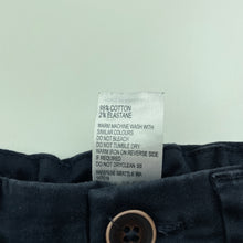 Load image into Gallery viewer, Boys Anko, navy stretch cotton shorts, adjustable, GUC, size 2,  
