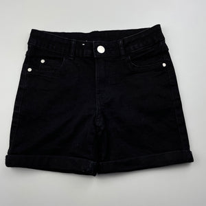 Target black denim on sale shorts