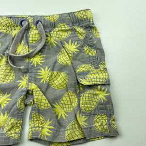 Boys Sprout, lightweight cotton shorts, elasticated, GUC, size 1,  