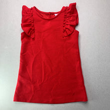 Load image into Gallery viewer, Girls Mango, lightweight ruffle party dress, GUC, size 1, L: 45cm