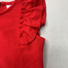 Load image into Gallery viewer, Girls Mango, lightweight ruffle party dress, GUC, size 1, L: 45cm