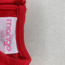 Load image into Gallery viewer, Girls Mango, lightweight ruffle party dress, GUC, size 1, L: 45cm