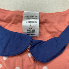 Load image into Gallery viewer, Girls Tiny Little Wonders, lightweight cotton dress &amp; bloomers, EUC, size 2, L: 41cm