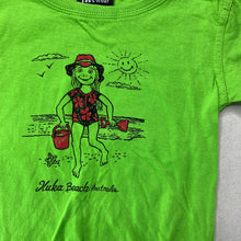 Load image into Gallery viewer, unisex JB&#39;s Wear, green cotton t-shirt / top, GUC, size 0,  