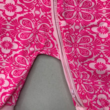 Load image into Gallery viewer, Girls KIDS TALES, pink floral zip coverall / romper, FUC, size 0,  