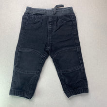 Load image into Gallery viewer, Boys Target, stretch denim pants, elasticated, GUC, size 0,  
