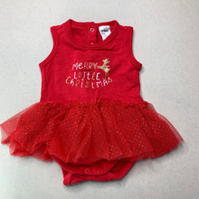 Load image into Gallery viewer, Girls Anko, Christmas tutu romper, GUC, size 00,  