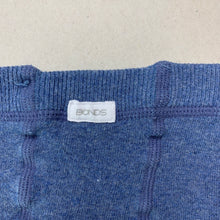 Load image into Gallery viewer, unisex Bonds, blue marle stretchy leggings / bottoms, GUC, size 0000,  