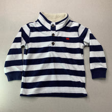 Load image into Gallery viewer, Boys Carters, lightweight fleece sweater / top, EUC, size 1,  