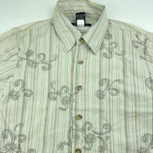 Load image into Gallery viewer, Boys Urban, embroidered lightweight cotton long sleeve shirt, GUC, size 8,  