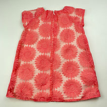 Load image into Gallery viewer, Girls Target, cotton lined embroidered party dress, EUC, size 1, L: 41cm