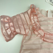 Load image into Gallery viewer, Girls B Collection, lined pink organza party dress, NEW, size 3, L: 49cm