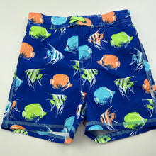 Load image into Gallery viewer, Boys Mick Mack, lined lightweight board shorts, elasticated, EUC, size 1-2,  