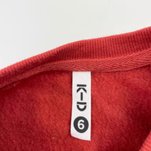 Load image into Gallery viewer, Girls KID, fleece lined puff sleeve sweater / jumper, EUC, size 6,  