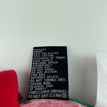 Load image into Gallery viewer, unisex Tilt, Christmas pyjama t-shirt / top, gingerbread men, EUC, size 10,  